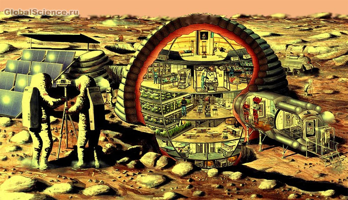 Современные проекты обитаемых марсианских баз