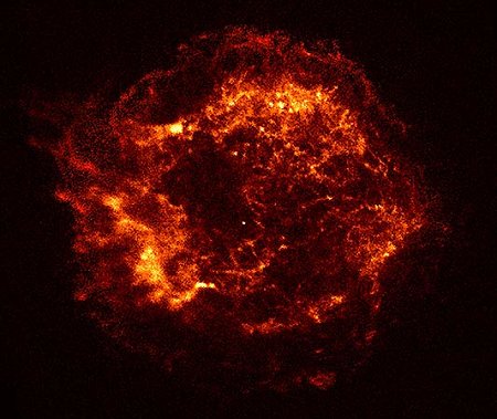 останки сверхновой звезды Кассиопея A