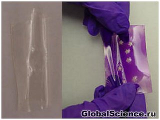 Создан новый гибкий материал, меняющий цвет в лучах ультрафиолета