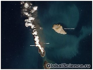 На Земле сформировался новый остров