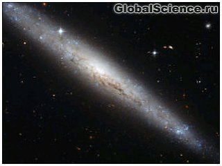 Телескоп "Хаббл" зафиксировал спиральную галактику