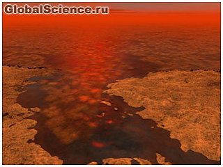 Зонд "Кассини" обнаружил в озерах Титана углеводородные льдины