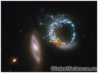 Телескоп «Хаббл» снял необычную кольцеобразную галактику