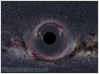 В центре карликовой галактики открыта черная дыра