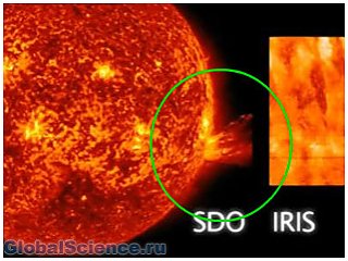 Аппарат НАСА снял видео с извержением на Солнце