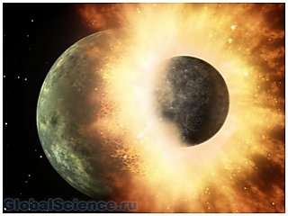 Ученые установили рождение луны