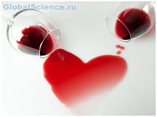 Красное вино защищает сердце
