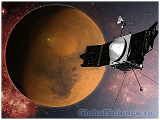 Марс встречает космический корабль Maven