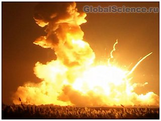 На взлете взорвалась ракета Antares