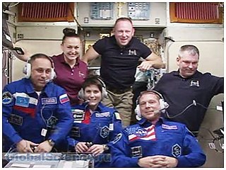 Новый экипаж прибыл на МКС