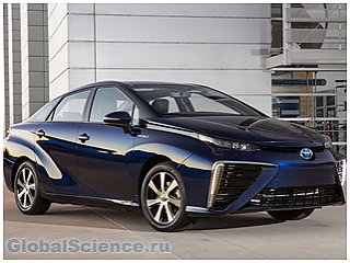 Toyota представила автомобиль на водородных топливных элементах: Mirai