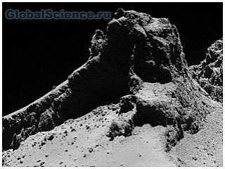 Зонд Rosetta на комете Чурюмова-Герасименко нашел высокие горы