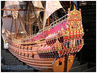 Vasa – единственный сохранившийся галеон XVII века