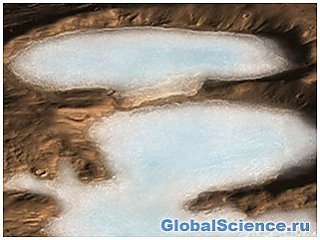На Марсе обнаружен ледник