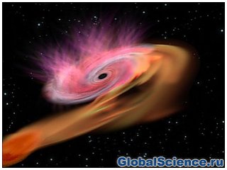 Видео: черная дыра разрывает на части звезду
