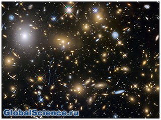 Космический телескоп Хаббл показал небо в алмазах видео