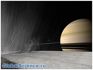 Cassini продемонстрировал новые данные ледяного шлейфа Энцелада