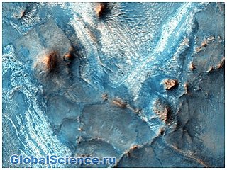 NASA: Марс оказался голубой, а не красной планетой