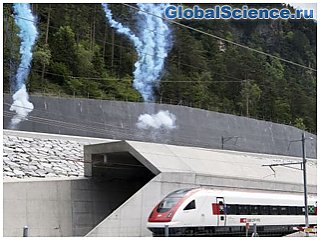 Открылся самый длинный в мире железнодорожный туннель