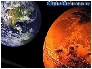 Названа дата возможного столкновения Земли и Марса