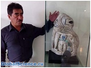 В Мексике была найдена статуя инопланетянина со времен Майя