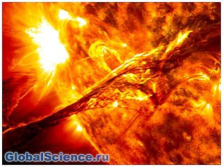 Обсерватория НАСА зафиксировала на Солнце крупное пятно видео
