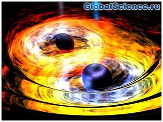 Ученые ожидают мощного взрыва при столкновении двух черных дыр