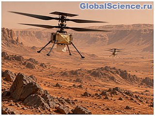 Три вертолёта NASA помогут исследовать неизвестные районы Марса