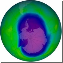 2007 год: озоновая дыра уменьшается...
