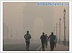 Токсичная дымка в столице Индии после фестиваля Дивали